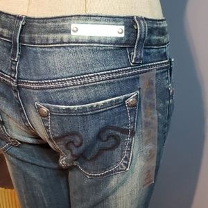 Express RerockFor Express Bootcut Jeans Size 2 NWT